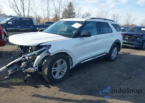 2021 Ford Explorer Xlt from USA, damaged, VIN 1FMSK8DH5MGA49401